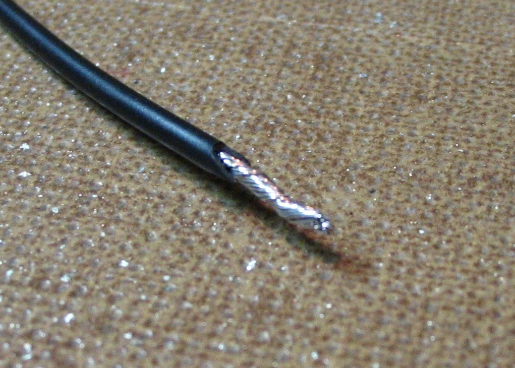 Stripped lead wire